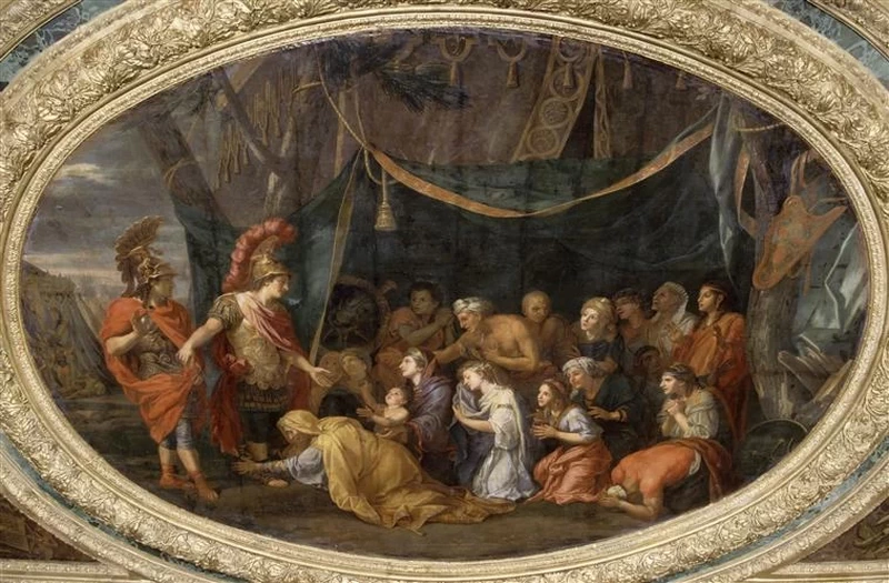 Anticamera della Regina - La famiglia di Dario ai piedi di Alessandro